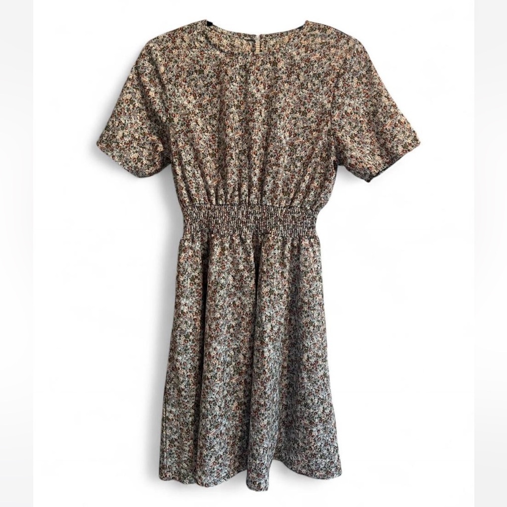 Floral Print Women's Dress